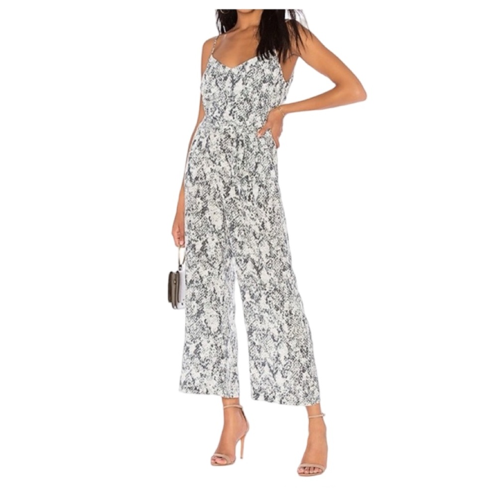 L’agence Python Print Jumpsuit. Euc - image 3